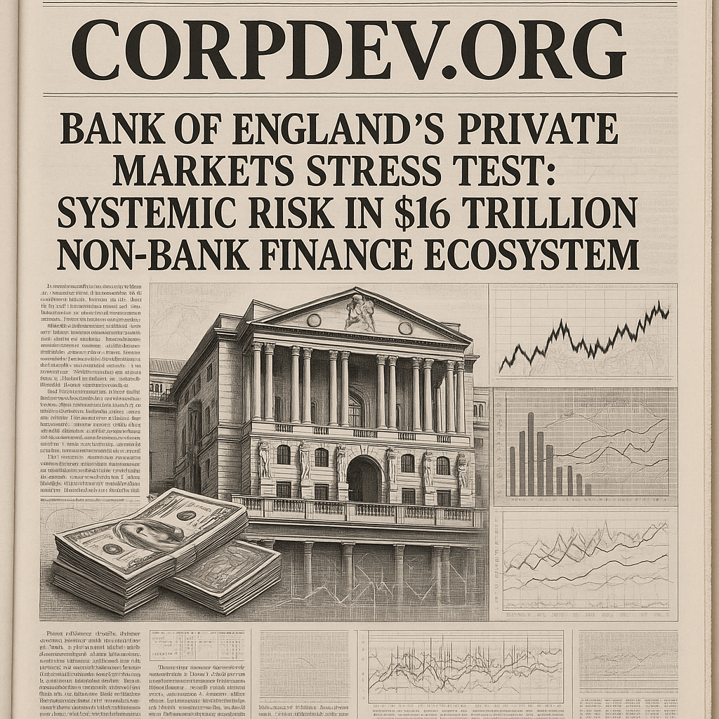 Bank of England's Private Markets Stress Test: Systemic Risk Assessment ...