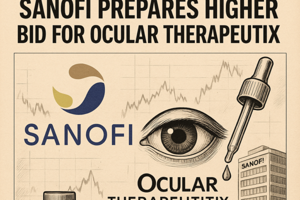 Sanofi Prepares Higher Bid for Ocular Therapeutix After $16/Share Rejection