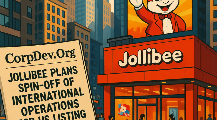 Jollibee Plans Spin-Off of International Operations for US Listing: Unlocking Value in Global Fast-Food Expansion