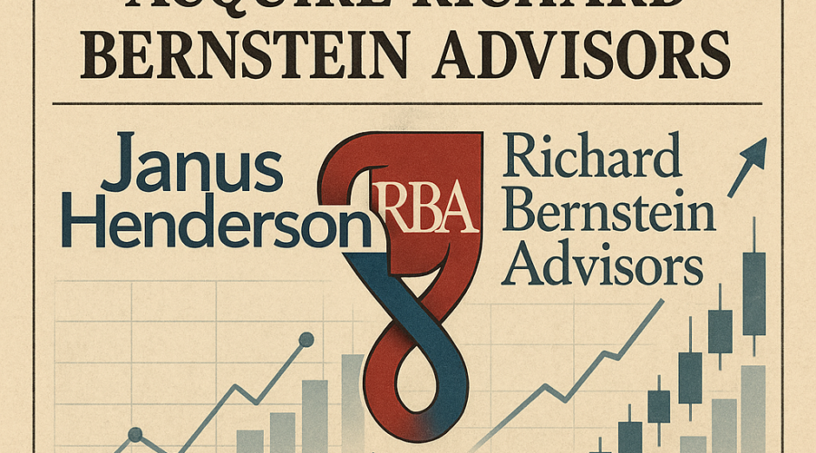 Janus Henderson to Acquire Richard Bernstein Advisors, Bolstering Model Portfolio and SMA Capabilities