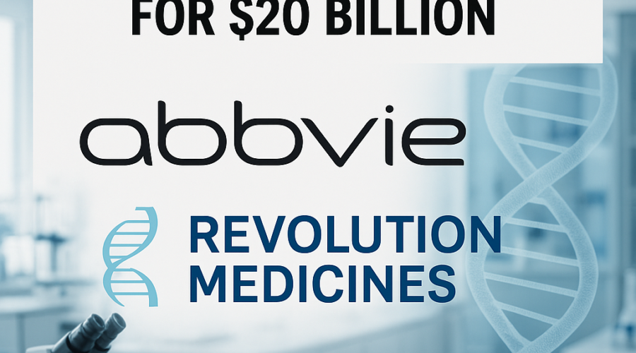 AbbVie Nears $20 Billion Acquisition of Revolution Medicines in Precision Oncology Push