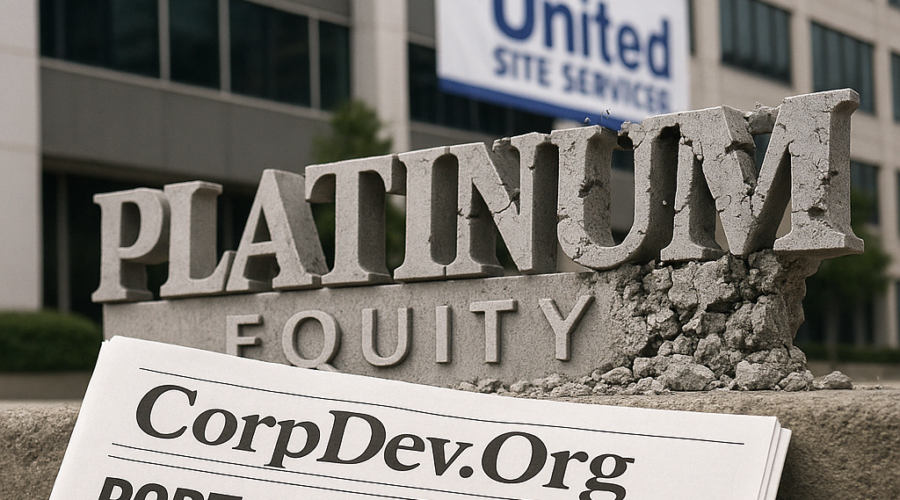Port-a-Potty Giant United Site Services Files for Bankruptcy: Platinum Equity Wiped Out in $2.4 Billion Private Equity Debt Reckoning