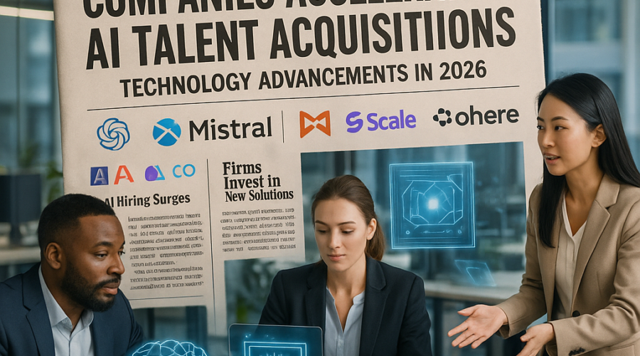 Smaller AI Deals Surge as Companies Chase Talent, Tech Edge in 2026