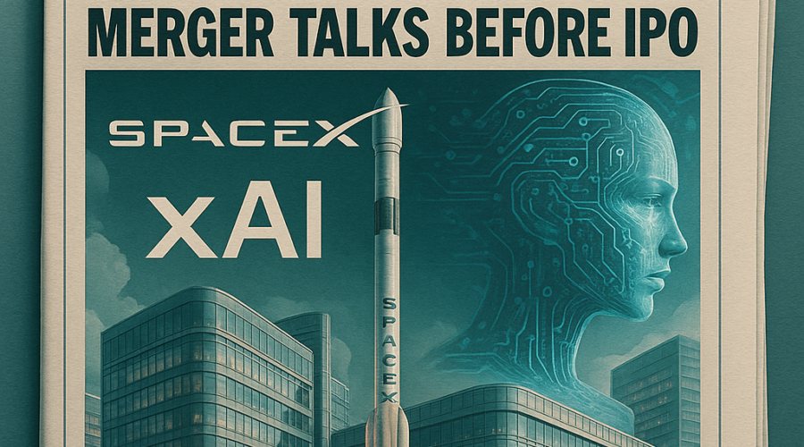 Elon Musk's SpaceX and xAI in Merger Talks Ahead of Planned IPO