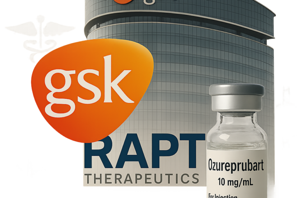 GSK Acquires Rapt Therapeutics for $2.2 Billion to Secure Food Allergy Drug Ozureprubart