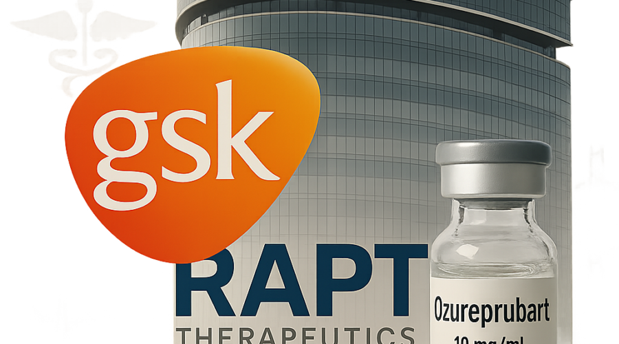 GSK Acquires Rapt Therapeutics for $2.2 Billion to Secure Food Allergy Drug Ozureprubart