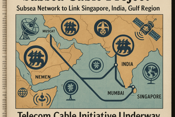 Private Equity Firm Cerberus Revives Delayed Singapore-India-Gulf Subsea Cable Project