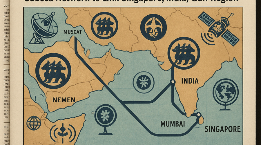 Private Equity Firm Cerberus Revives Delayed Singapore-India-Gulf Subsea Cable Project