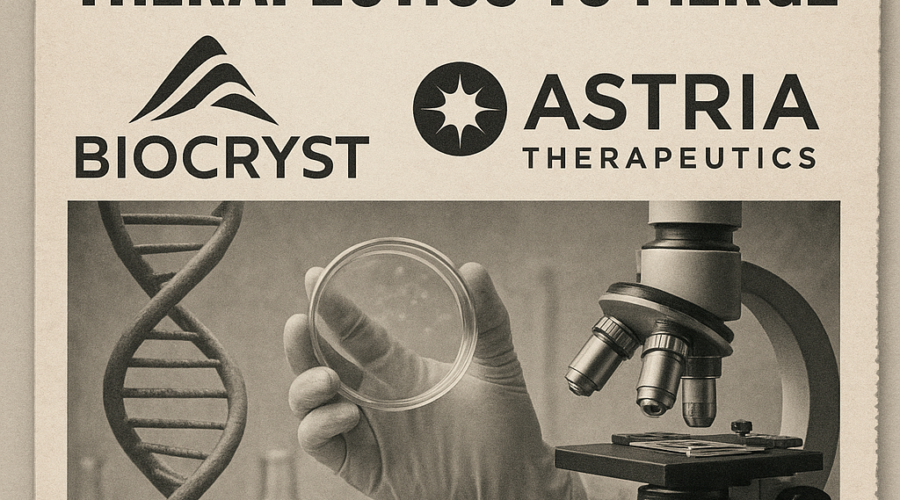 BioCryst Completes Acquisition of Astria Therapeutics, Expanding Leadership in Hereditary Angioedema