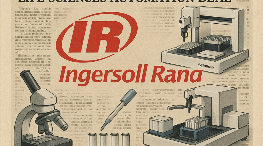 Ingersoll Rand Bolsters Life Sciences Automation with Scinomix Acquisition at 10x EBITDA Multiple