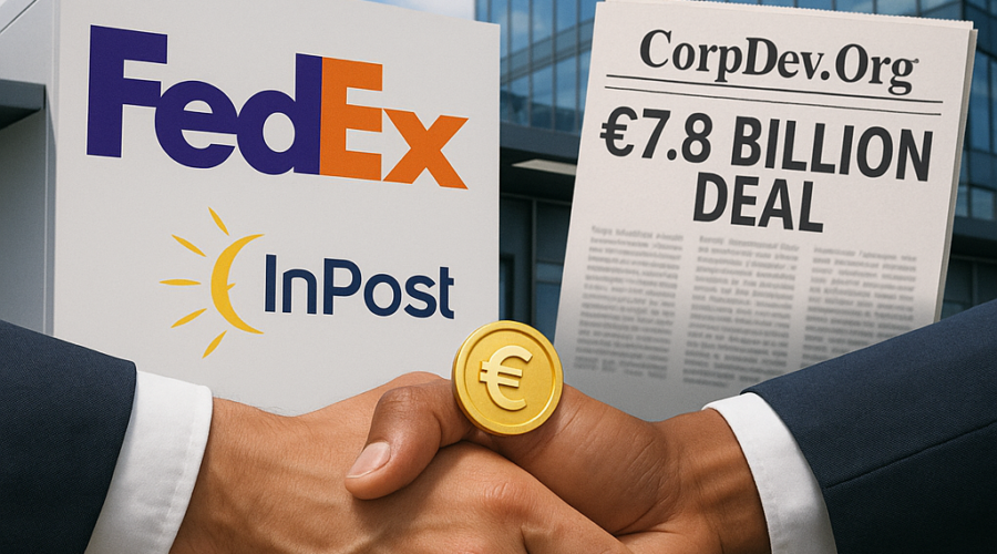 InPost Agrees €7.8 Billion Takeover by FedEx-Led Consortium with Advent, Signaling Parcel Locker Consolidation