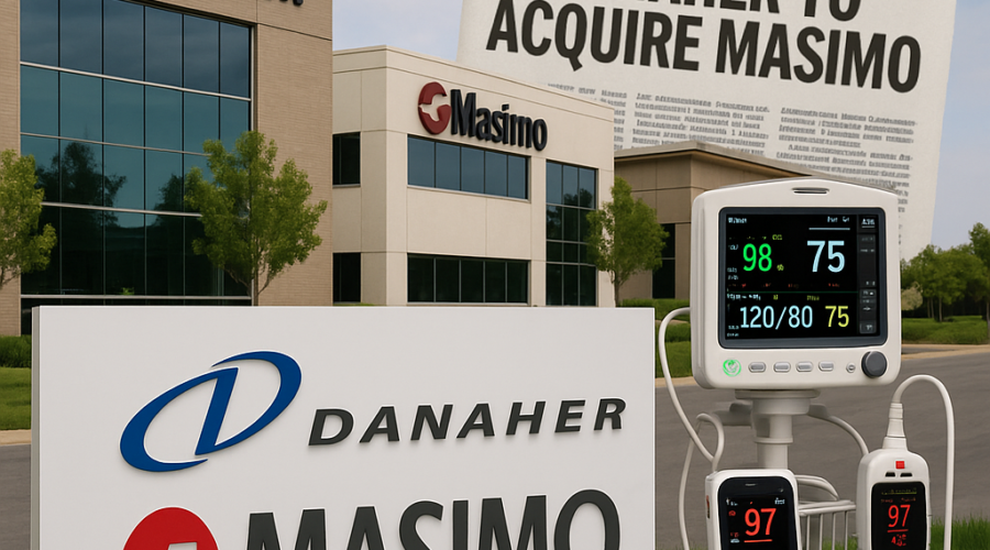 Danaher's $9.9 Billion Masimo Acquisition Signals Consolidation in Patient Monitoring Technology