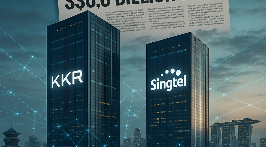 KKR and Singtel Strike S$6.6 Billion Data Centre Deal, Accelerating Asia-Pacific Infrastructure Push
