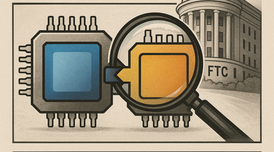 FTC Scrutinizing Merger Creating $22B Chip Giant