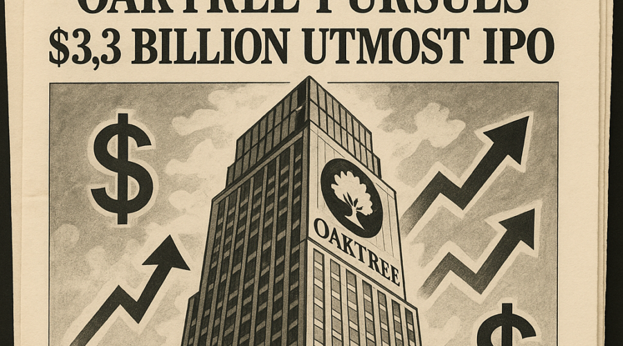 Oaktree Explores $3.3 Billion Utmost IPO Amid Strategic Review
