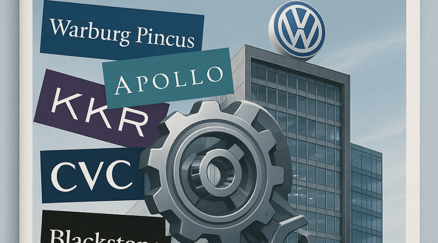 Six Private Equity Giants Advance in Bidding War for VW's €8 Billion Industrial Carve-Out: Everllence Stake Sale Heats Up