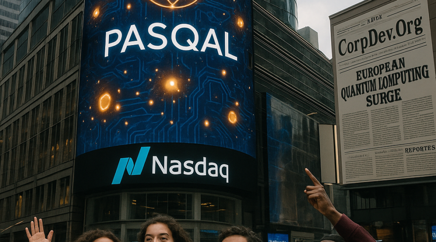 European Quantum Pioneer Pasqal Taps SPAC Route with $2 Billion Deal to Fuel Nasdaq Listing
