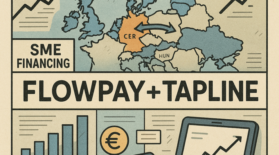 Czech Fintech Flowpay Acquires Germany’s Tapline in Strategic Move to Dominate European SME Financing