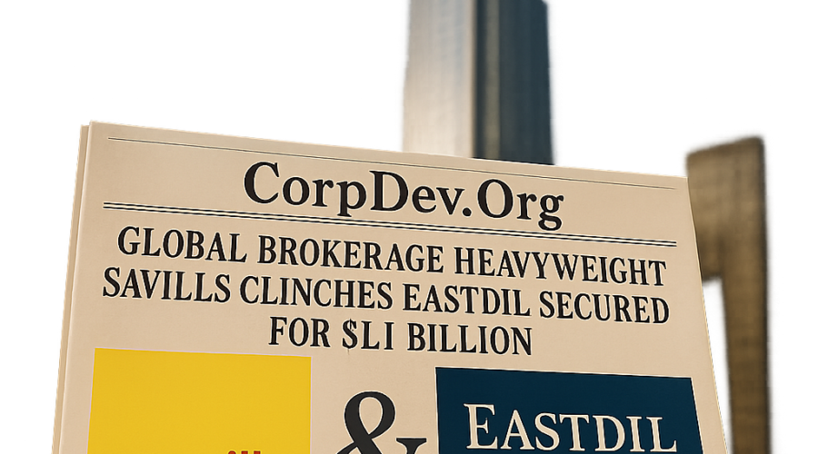 Global Brokerage Heavyweight Savills Clinches Eastdil Secured for $1.1 Billion, Fusing Advisory Power