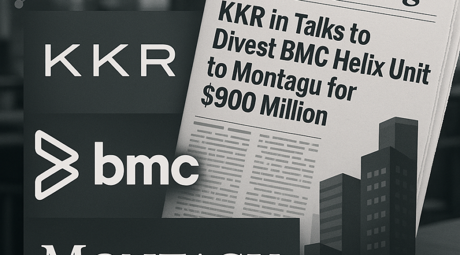 KKR in Talks to Divest BMC Helix Unit to Montagu for $900 Million