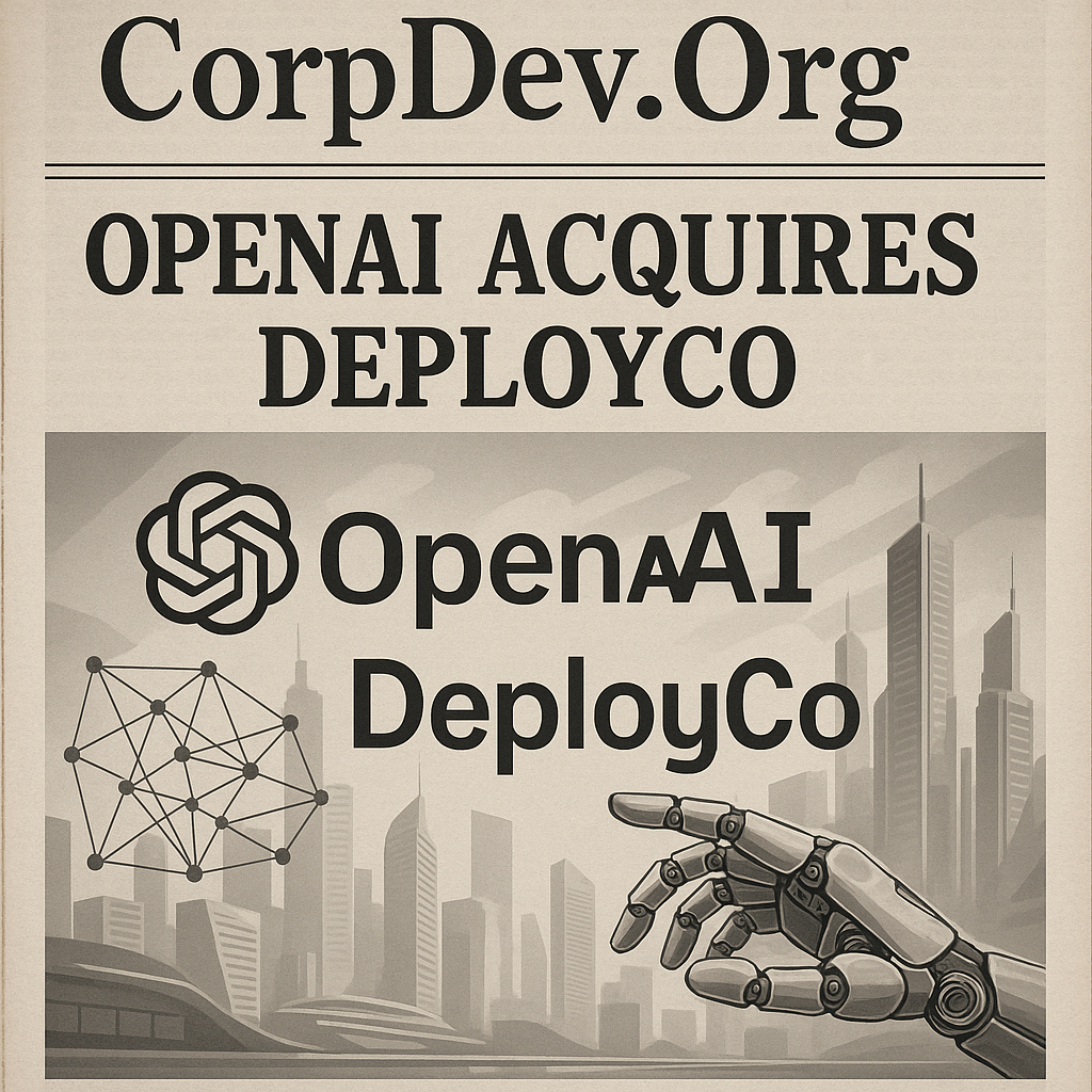 OpenAI’s $1.5 Billion ‘DeployCo’ Acquisition: A Strategic Pivot to ...
