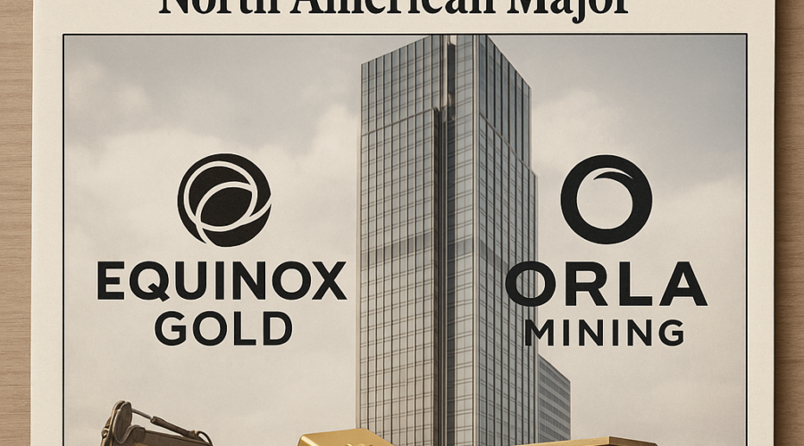Equinox Gold to Acquire Orla Mining in $5.1 Billion Merger to Create North American Major
