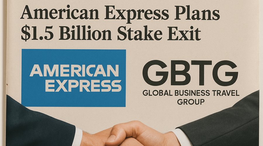 American Express to Exit GBTG Stake for $1.5 Billion in $6.3 Billion Take-Private Deal