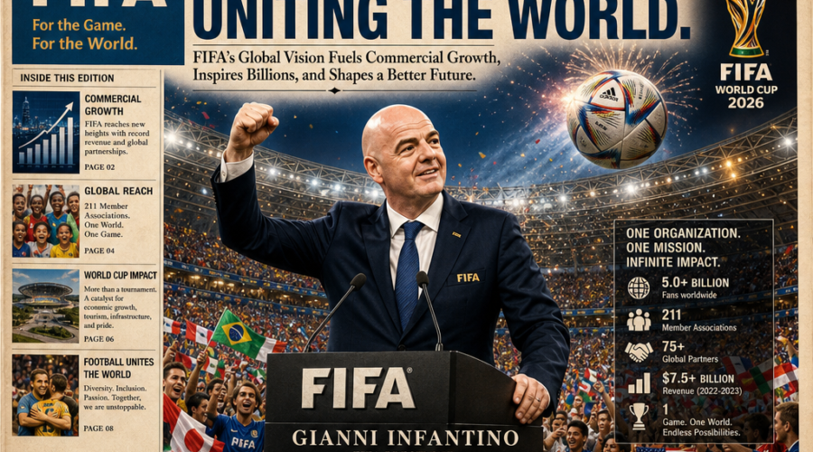 FIFA’s $20 Billion Commercial Pivot: Inside Infantino’s Plan to Institutionalize the World Cup