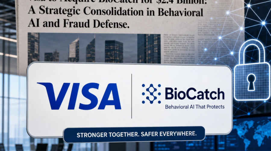 Visa to Acquire BioCatch for $2.4 Billion: A Strategic Consolidation in Behavioral AI and Fraud Defense