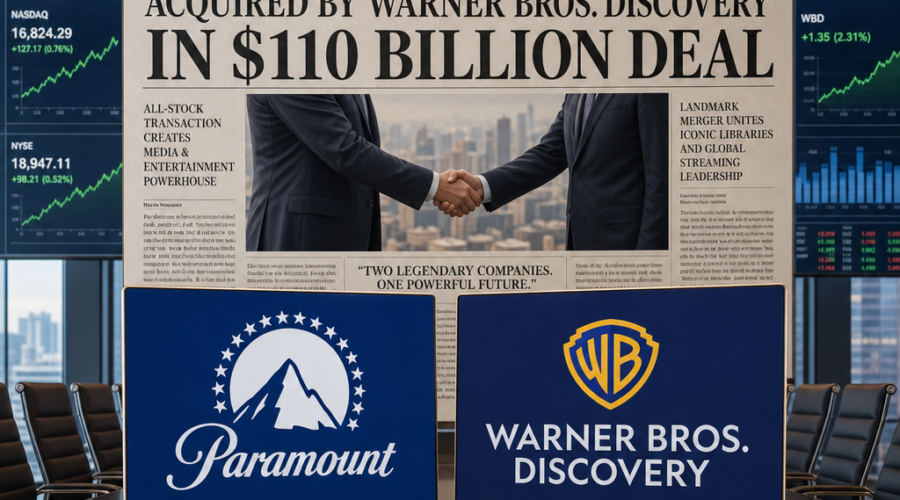 Britain Clears Paramount’s $110 Billion Acquisition of Warner Bros. Discovery