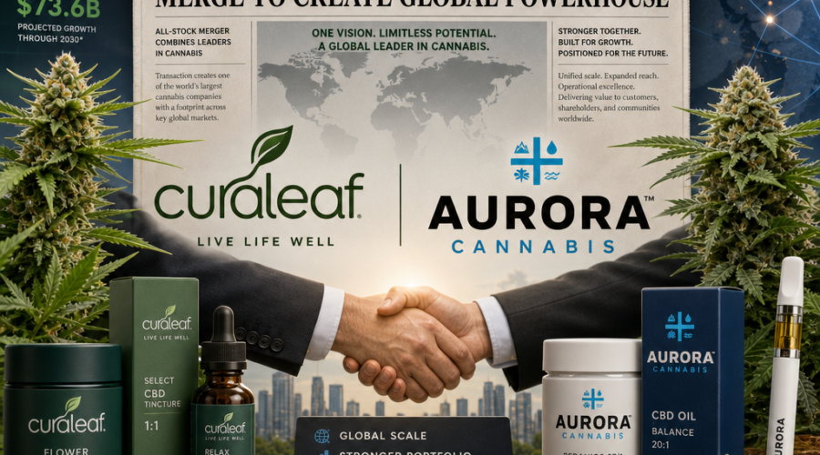 Curaleaf Launches $272 Million Unsolicited Bid for Aurora Cannabis to Create Global Powerhouse