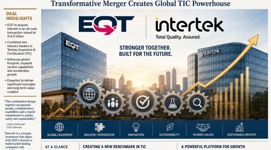 EQT Strikes $14.5 Billion Intertek Deal: A Watershed Moment for the TIC Sector