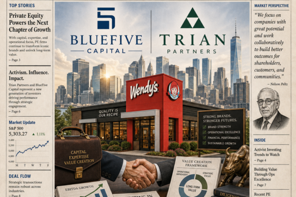 BlueFive Capital Joins Trian-Led Consortium in Bid to Take Wendy’s Private