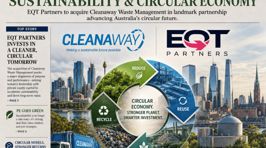 EQT’s $6.6 Billion Bid for Cleanaway Signals Private Equity’s Circular Economy Mandate
