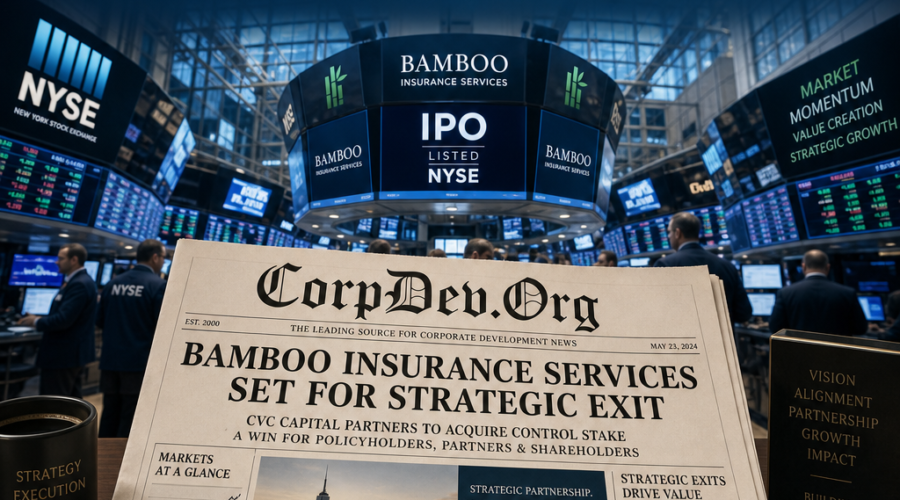 Bamboo Insurance Services Files for $100M IPO: A Strategic Exit for CVC Capital Partners