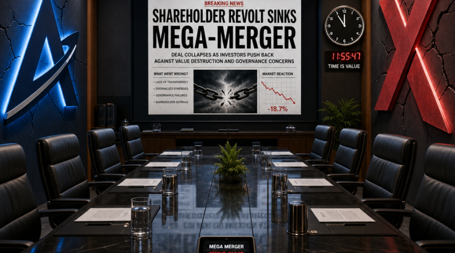 Shareholder Revolt Topples $14.5 Billion Materials Mega-Merger