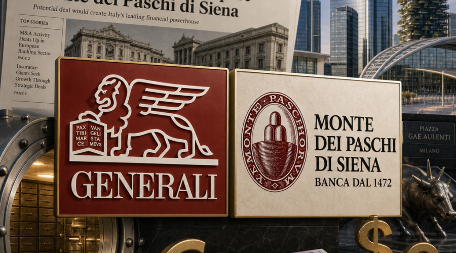 Generali Evaluates $10.1 Billion Strategic Bid from Monte dei Paschi Amid Italian Banking Consolidation