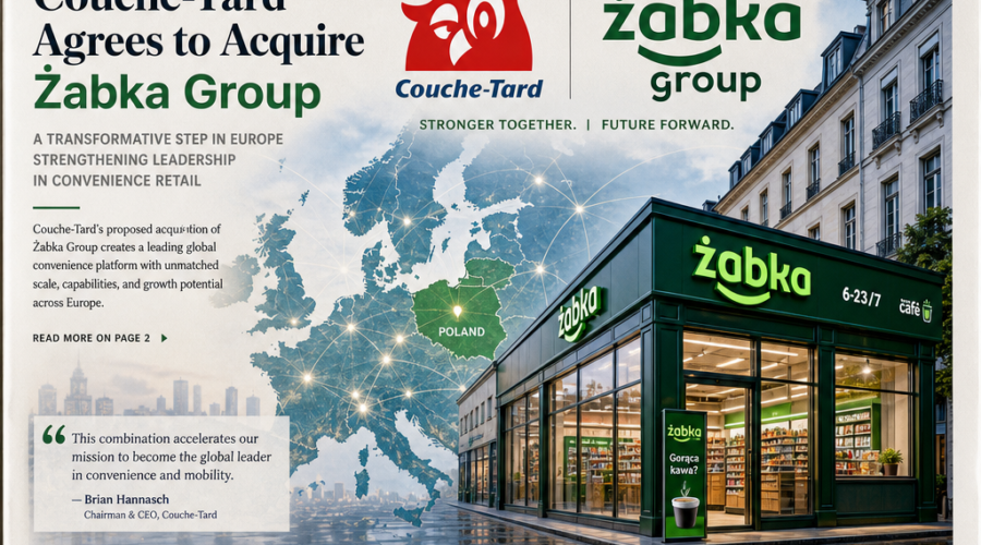 Couche-Tard Inks $8.6B Deal For Poland's Żabka Group: A New Frontier in European Convenience