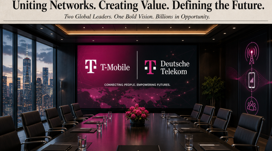 T-Mobile US Halts $300 Billion Consolidation Talks with Deutsche Telekom