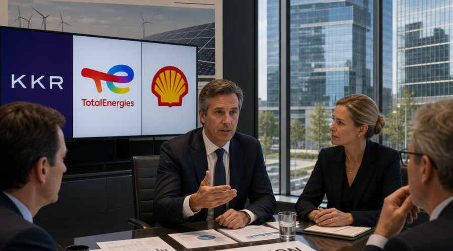 Energy Majors Diverge: KKR Inks €1.8 Billion Deal with TotalEnergies as Shell Exits European Onshore Renewables