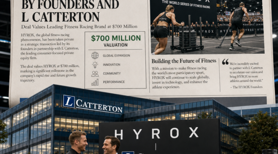 Hyrox Reaches $700 Million Valuation as Founders and L Catterton Buy Out Infront