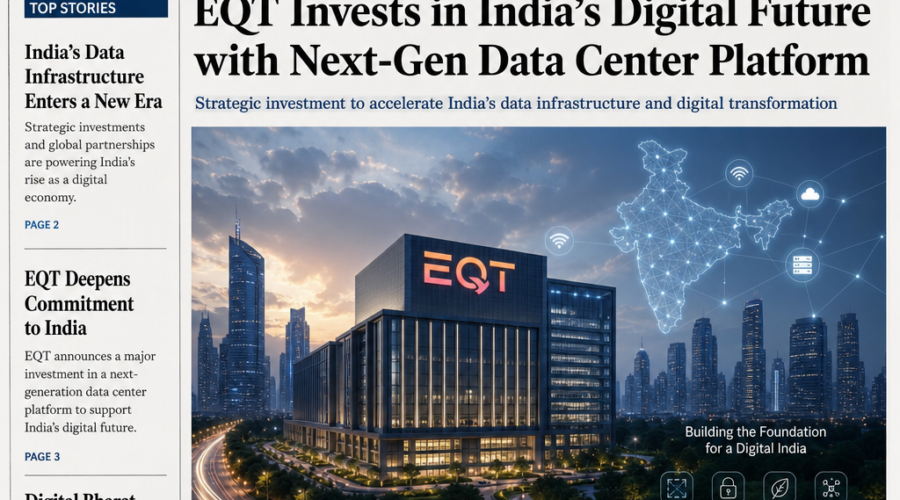 EQT Targets $50 Billion India Programme as Data Infrastructure Demand Accelerates