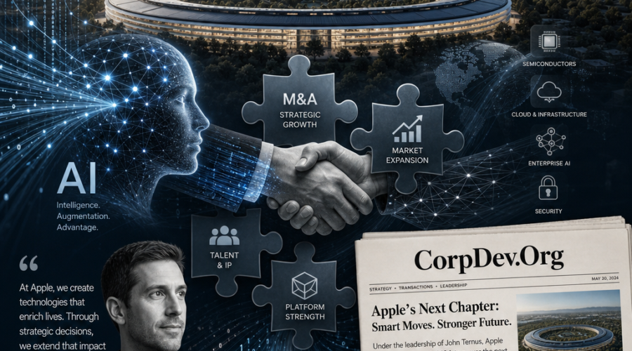 The Ternus Era Begins: Why M&A Is Apple’s ‘Missing Piece’ in the AI Arms Race