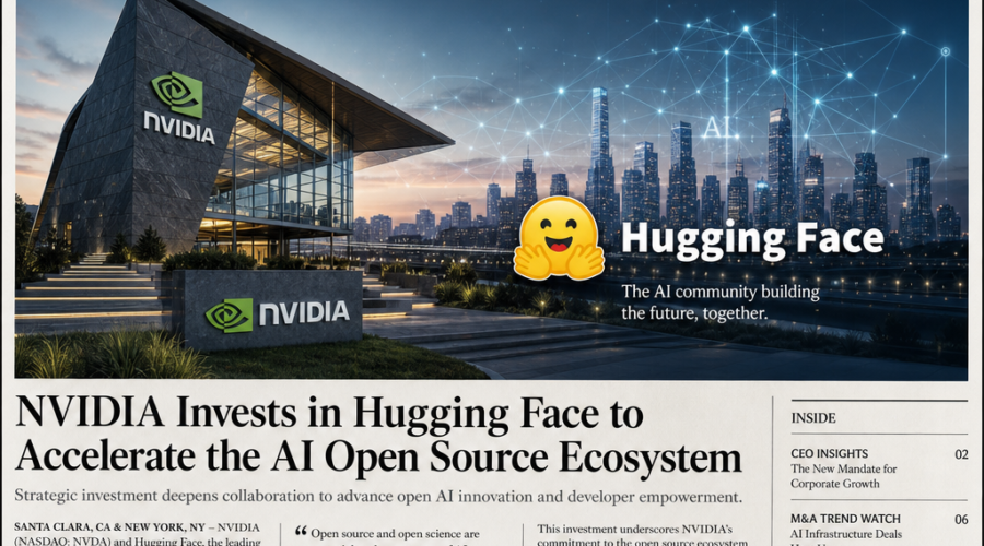 Nvidia Anchors AI Ecosystem Dominance with $12.9 Billion Acquisition of Hugging Face