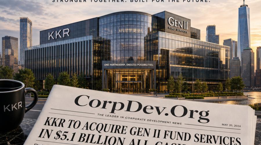 KKR acquires Gen II Fund Services for $5.1 billion
