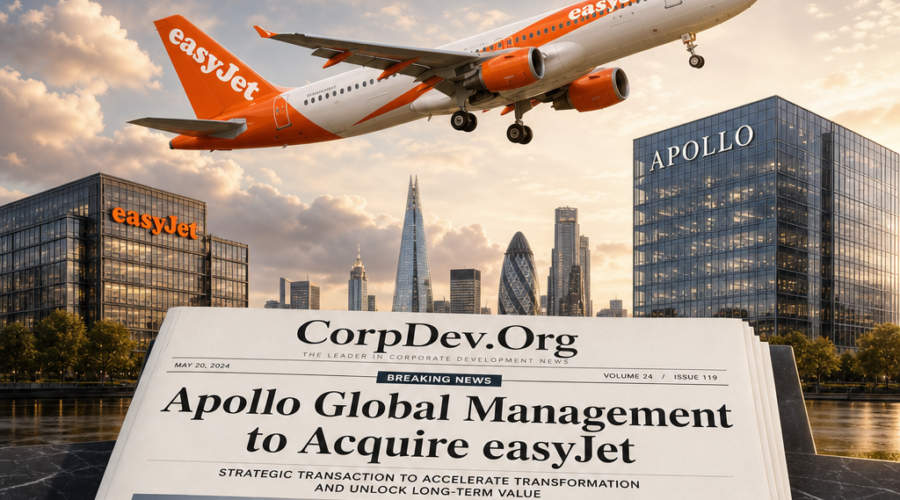 Apollo Global Management Agrees £5.7 Billion Acquisition Of easyJet