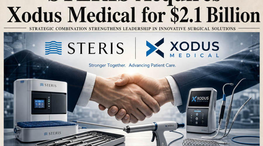 STERIS acquires Xodus Medical for $2.1 billion in cash