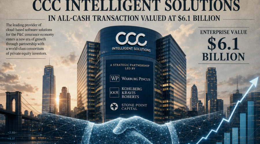 Private Equity Consortium Agrees to Buy CCC Intelligent Solutions for $6.1 Billion
