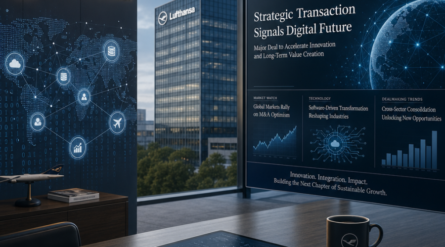 Lufthansa Weighs Sale of Software Assets in 1 Billion Euro Carve-Out Transaction