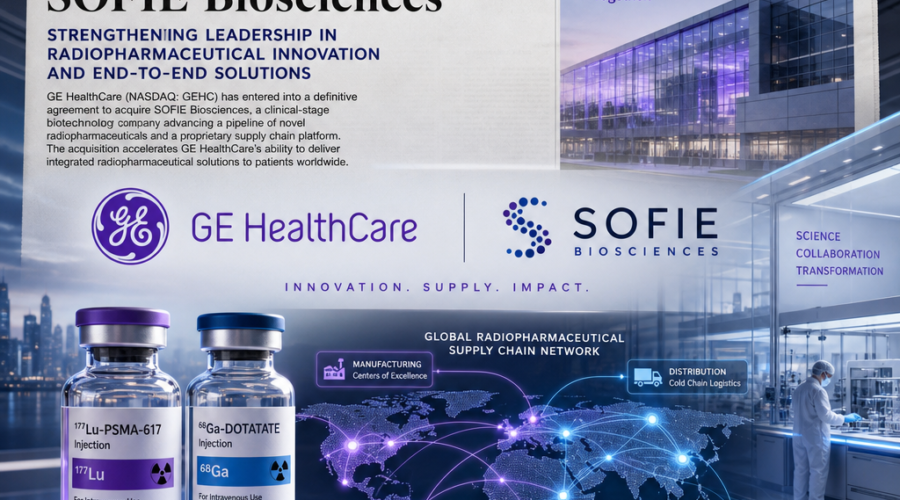 GE HealthCare Acquires SOFIE Biosciences for $945 Million to Secure Radiopharmaceutical Supply Chain
